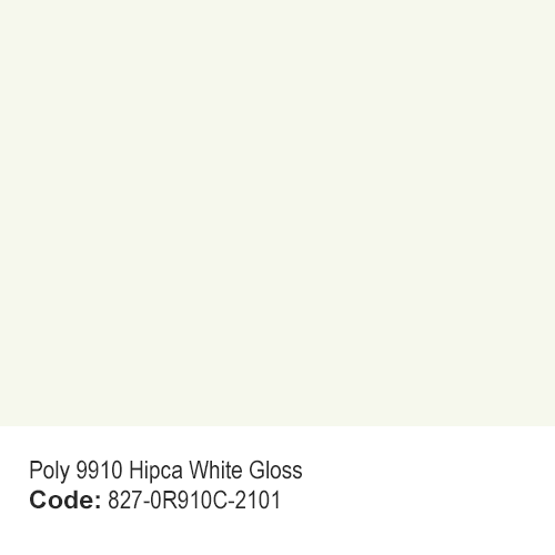 POLYESTER RAL 9910 Hipca White Gloss 